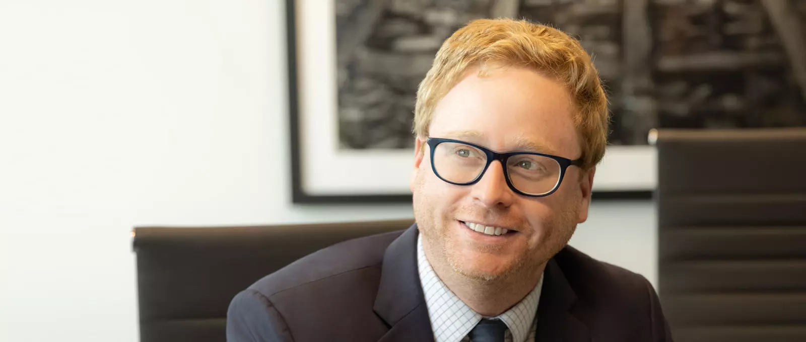 J.D. Blakley in meeting